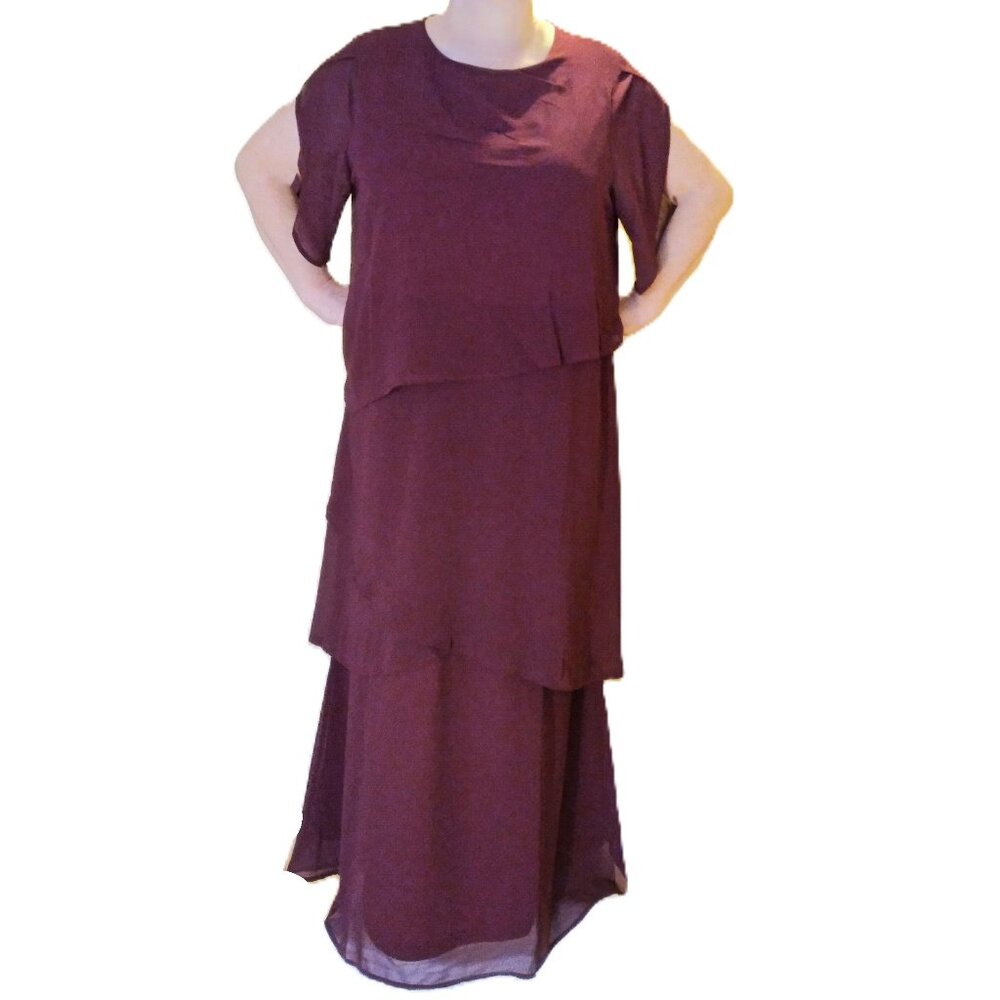 Beautiful Burgundy Gown